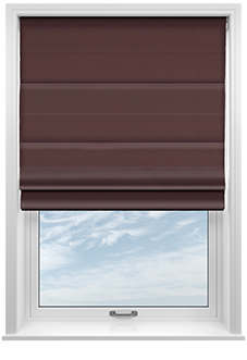 Faux Suede, Charcoal - Roman Blind